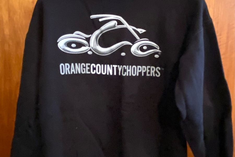 Harley Hoodie OrangeCounty, schwarz, Baumwolle, Größe L - Bild 2