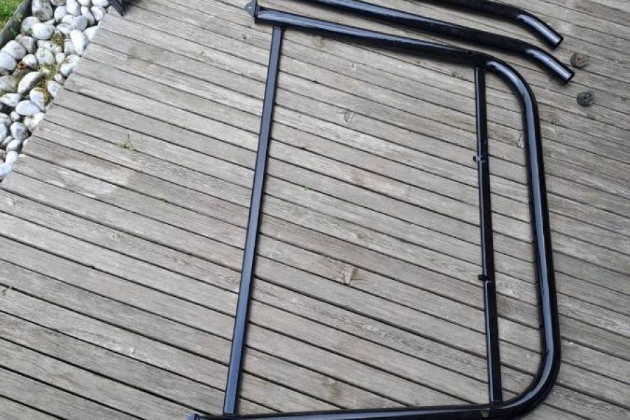 Rollbar Ape 50 Cross neu lackiert schwarz - Bild 3