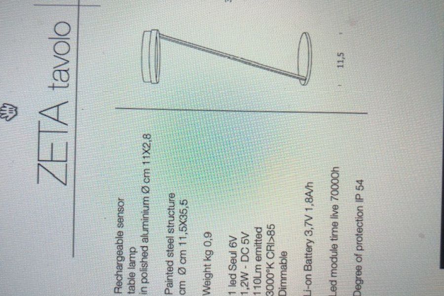 Tischlampe ZETA von Knikerboker - Bild 2