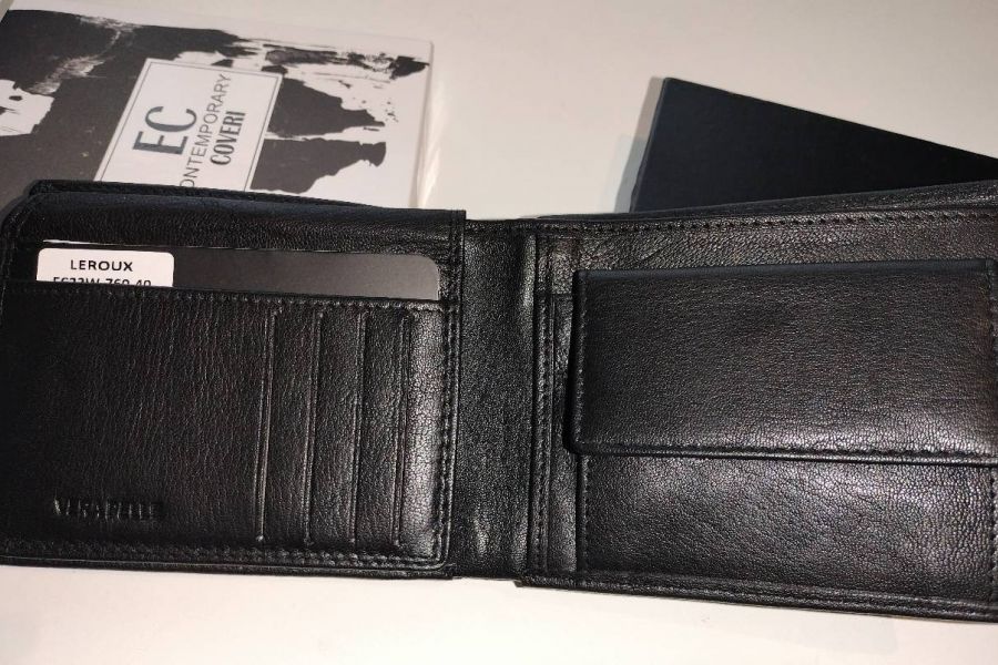 Verkaufe schwarzes Portmonee/Geldbörse  PREIS VERHANDELBAR - Bild 2