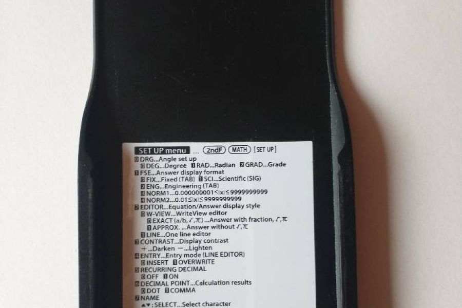 Schulrechner Sharp EL-W506T - Bild 4