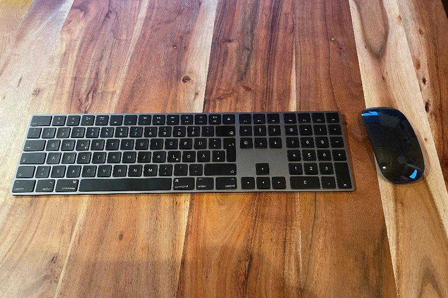 Apple Tastatur und Magic Mouse 2 schwarz - Bild 1