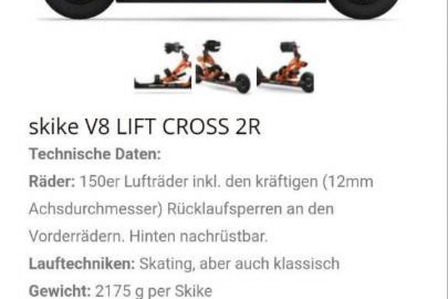 Skike V8 Lift Cross - Bild 1