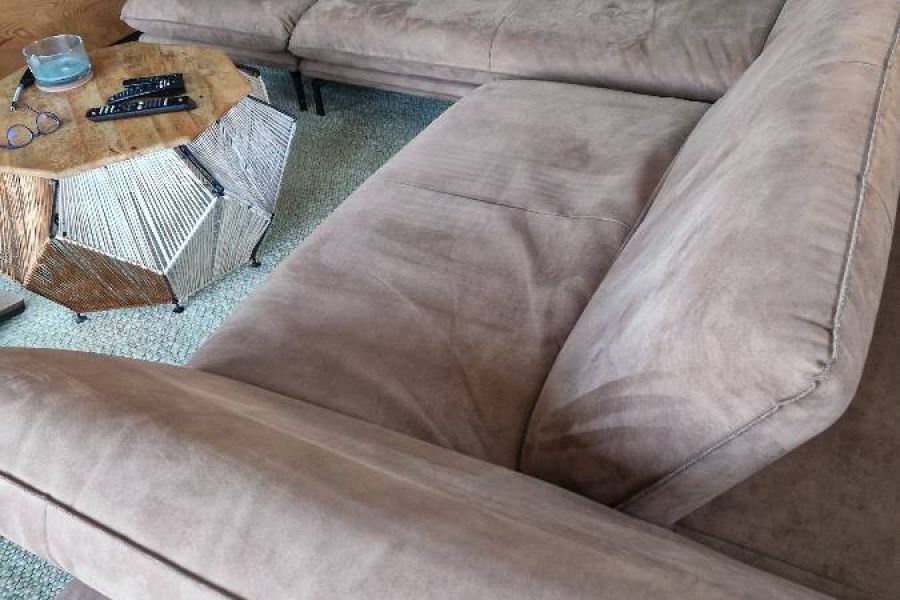 Großes BULLFROG Designer Sofa mit Hocker - Bild 1