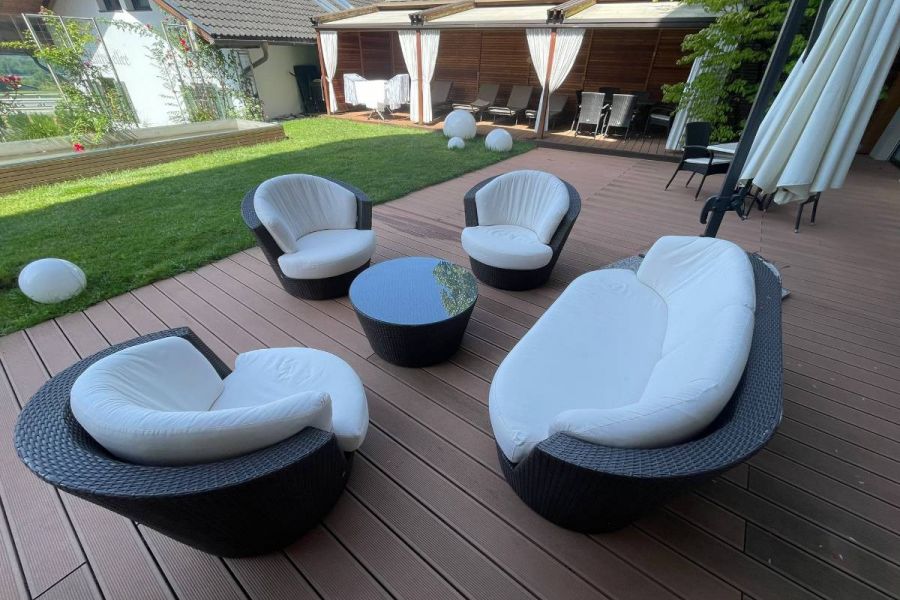 Biete Rattanmöbel für Garten - Bild 2
