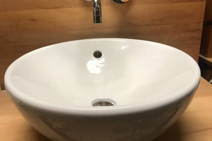 Waschbecken Villeroy & Boch 42 cm + Armatur Dornbracht zu verkaufen - Bild 1