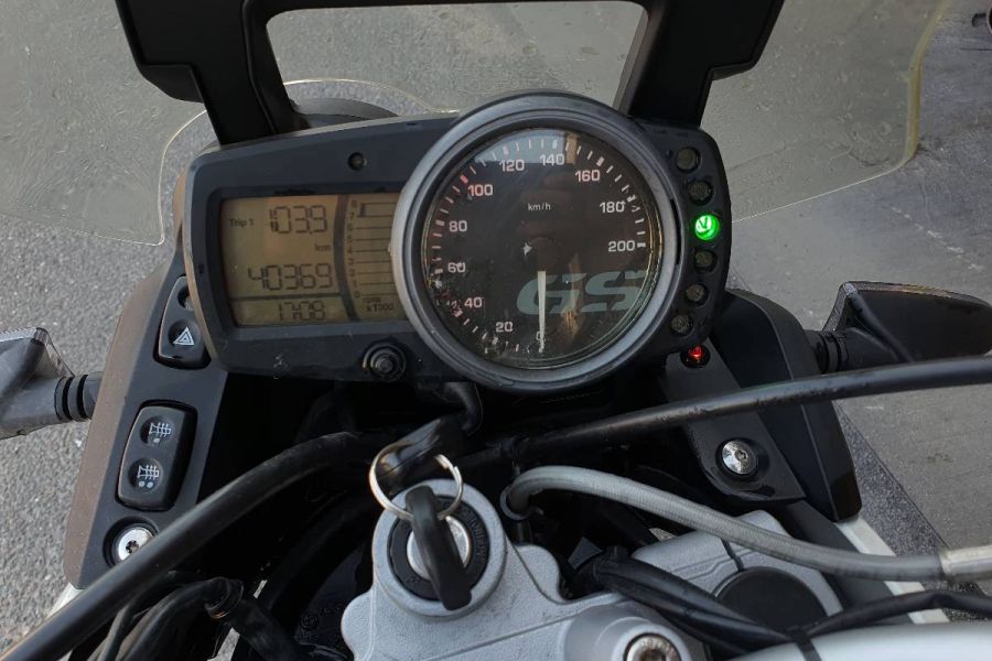 BMW G 650 GS, Weiß, BJ 2014 - Bild 1