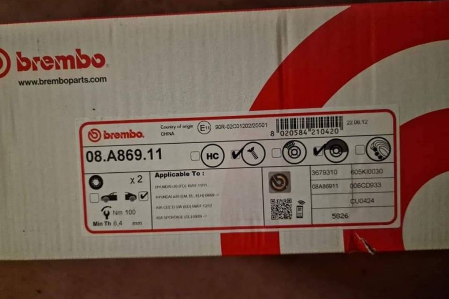 Bremsklötze u Scheiben von Brembo - Bild 2