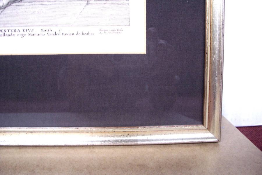 Antiker Kupferstich von Bolswert ( nach Van Dyck ) - Bild 2