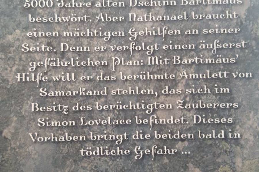 Buch: "Bartimäus - Das Amulett von Samarkand" von Jonathan Stroud - Bild 3