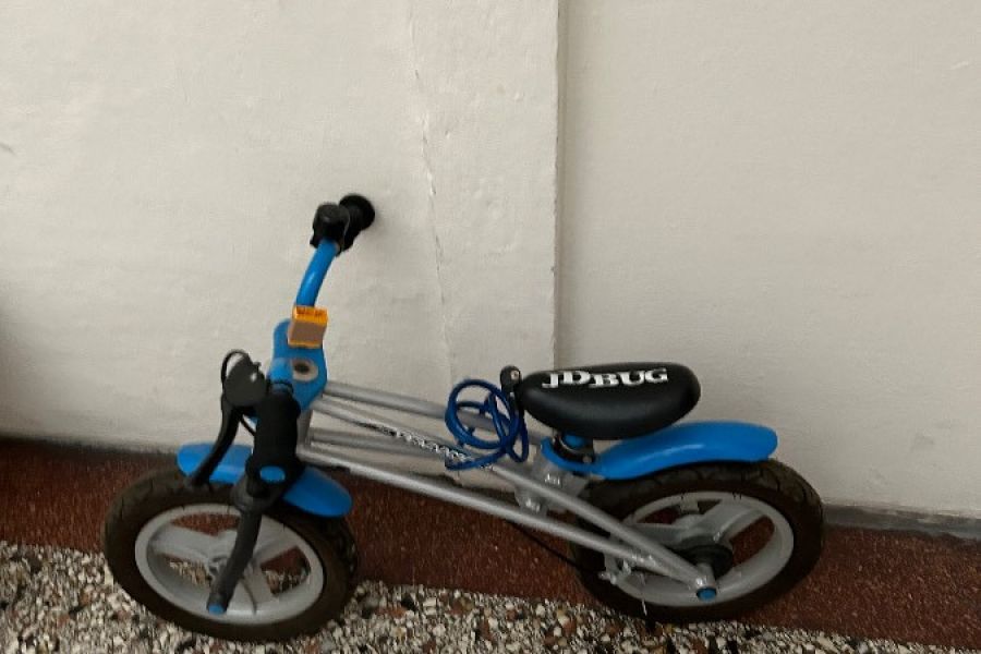Kinder Laufrad JD Bug Blau/Grau - Bild 2