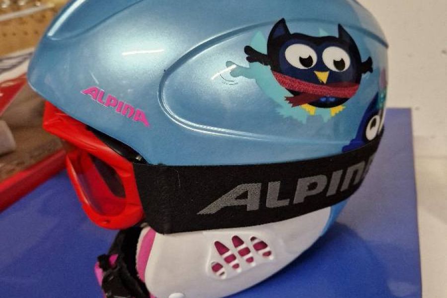 Kinderskihelm Alpina Gr. 48-52 - Bild 1