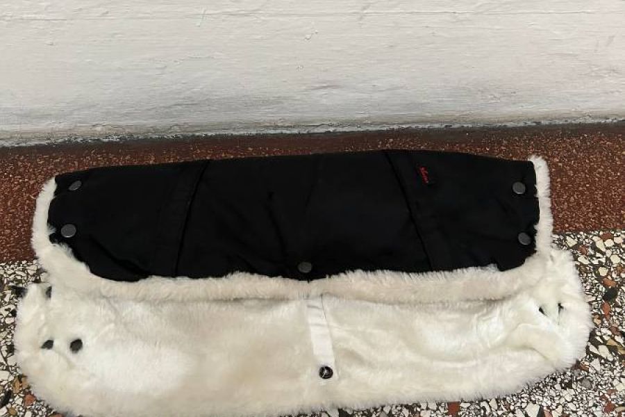 Warmer Handmuff für Kinderwagen Fleece-Innenfutter - Bild 1