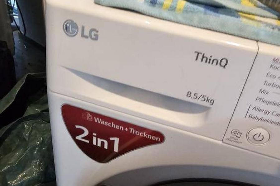 LG Waschtrockner 2in1 ThinQ 8,5/5kg WLAN Garantie 5 Jahre - Bild 3