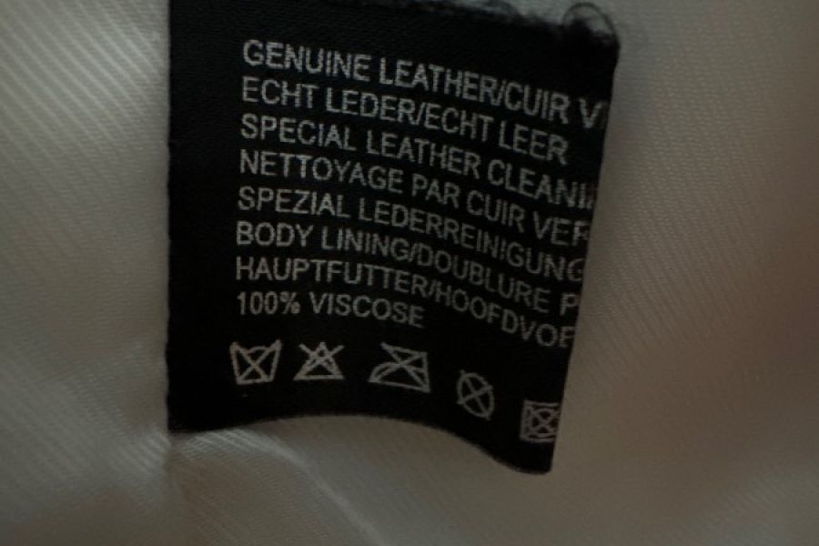 Lederjacke genuin Olivieri les marees - Bild 2