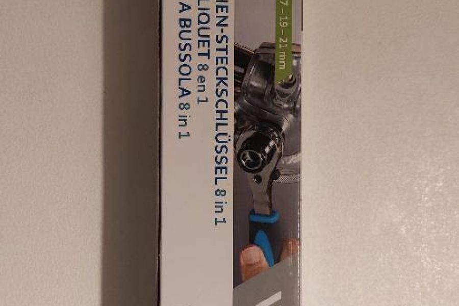 Ratschen-Steckschlüssel 8 in 1 - Bild 4