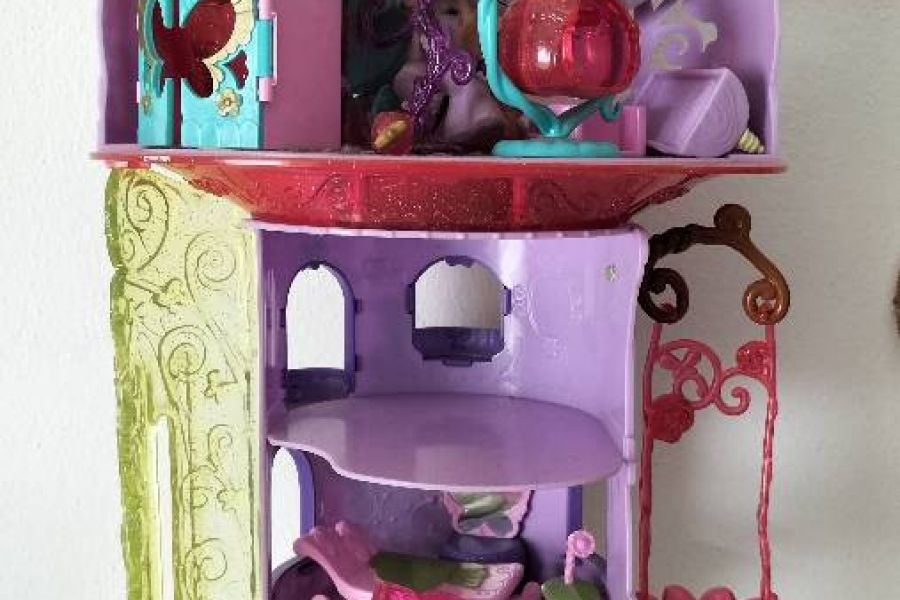 Filly Blumenturm mit Aufzug und Windlicht - Bild 1
