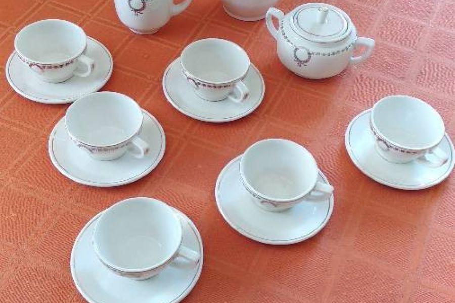antikes Porzellan Kaffeeset Richard Ginori - Bild 2