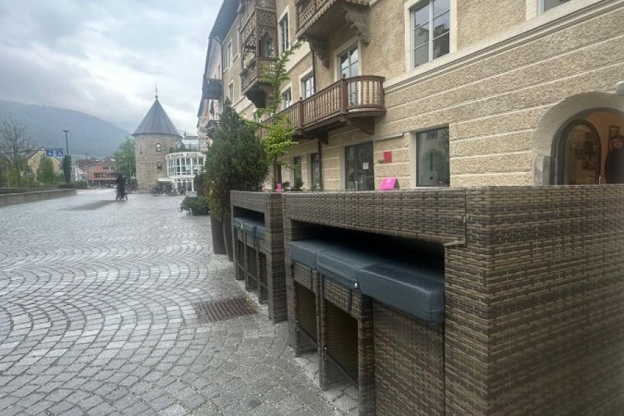 Rattantische mit Hocker - Bild 5