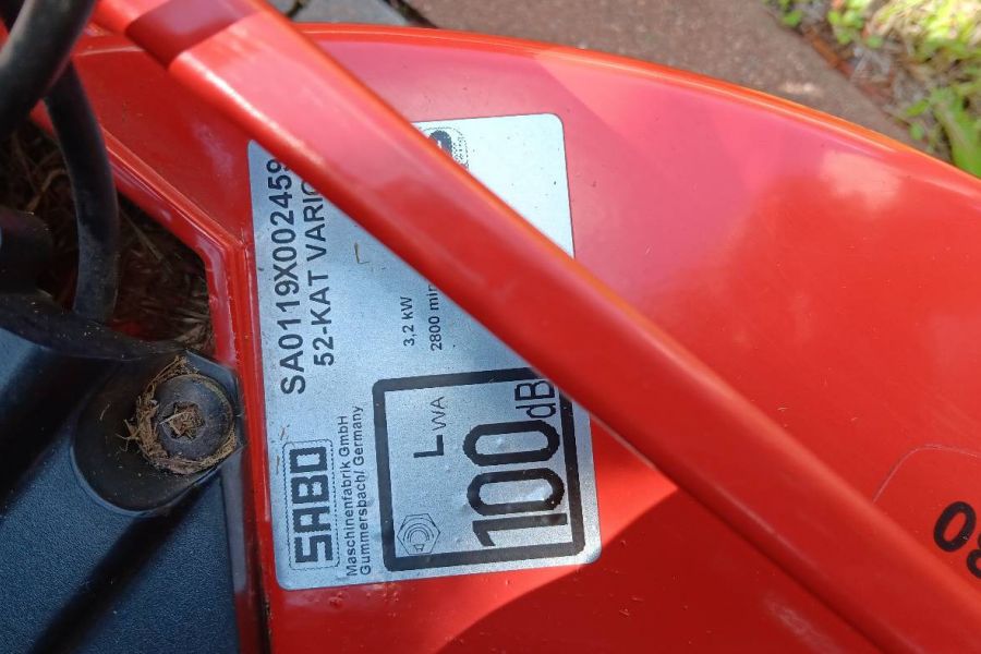 Neu Sabo Vario 52 Rasenmäher Schnittbrrite 52 - Bild 1
