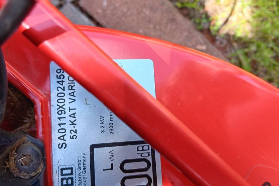 Neu Sabo Vario 52 Rasenmäher Schnittbrrite 52 - Bild 3