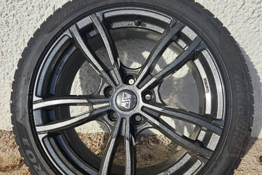 Winterreifen Audi A4 + ALU Felgen - Bild 2