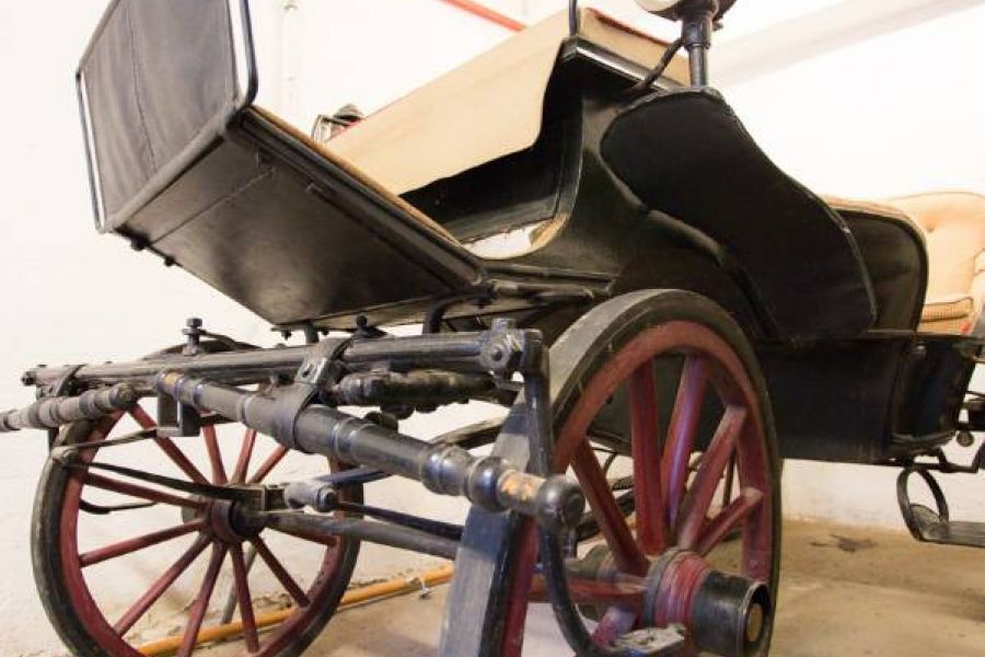 Große Kutsche antik - Bild 3