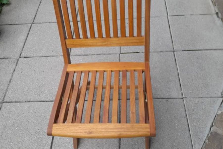 Klappstühle für Terrasse oder Garten - Bild 1
