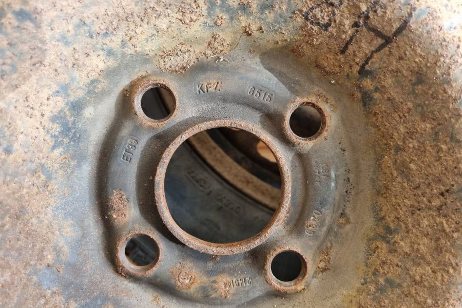 4 Stahlfelgen für Opel Corsa - Bild 4