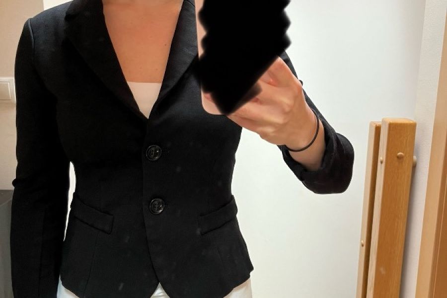 Blazer Imperial, Gr. XS in den Farben schwarz und olivgrün - Bild 1
