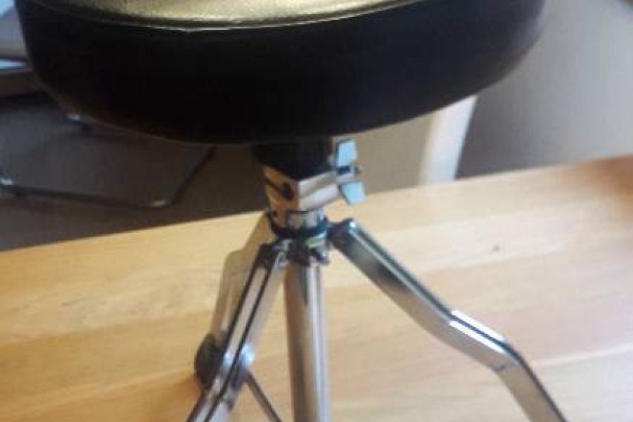 Schlagzeug Drummersitz Rund - Bild 2