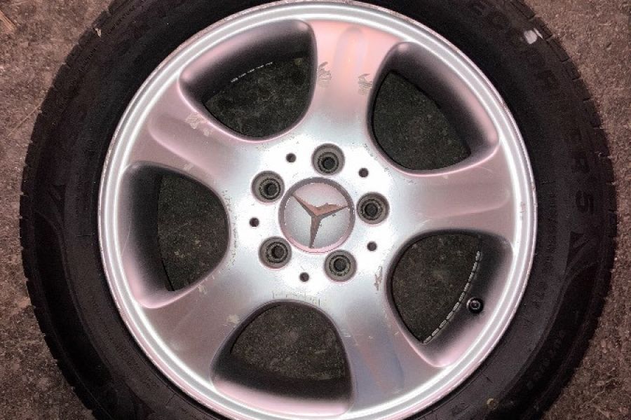 Mercedes Aluminium felgen mit sommerreifen - Bild 2