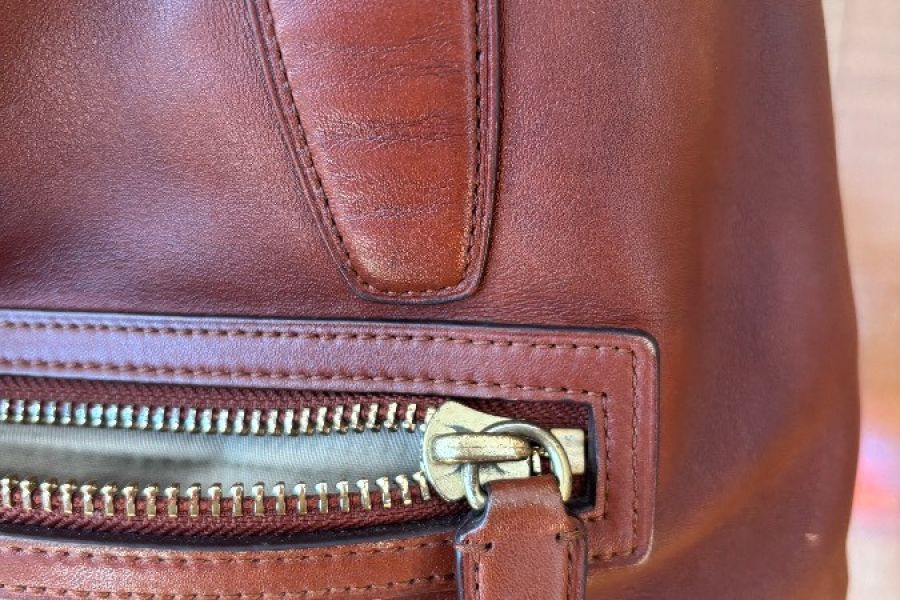 Vintage coach Leder Tasche - Bild 2