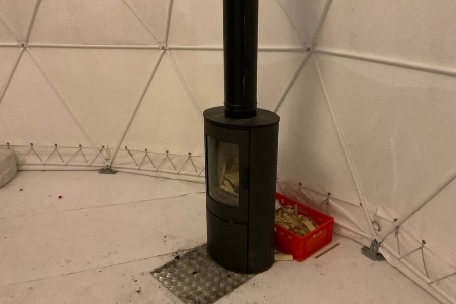Igluzelt mit Holzofen - Bild 4
