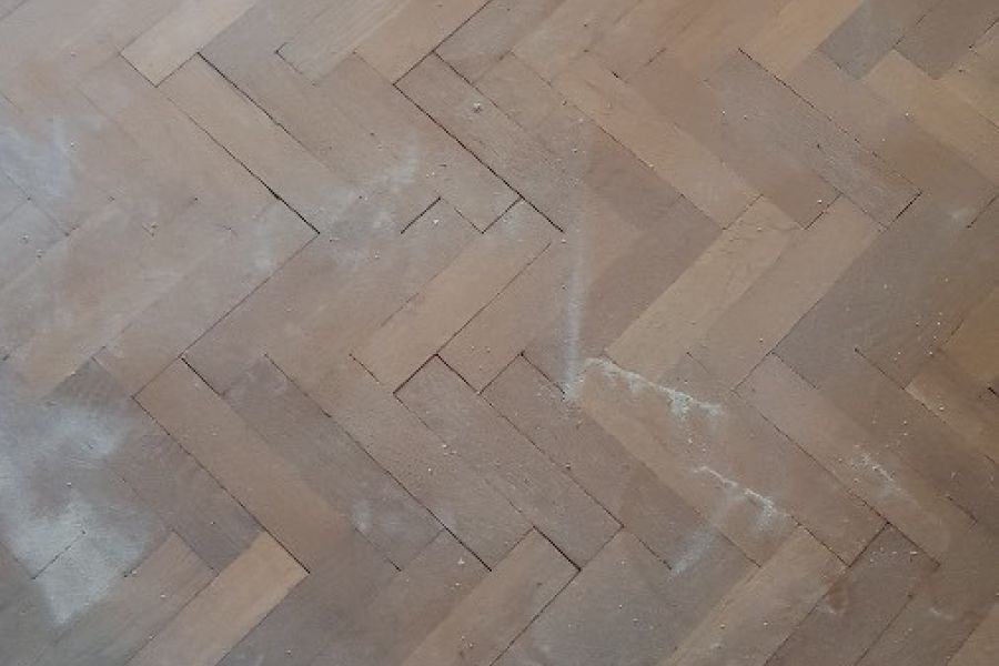 Rustikaler Parkettholzboden - Bild 1