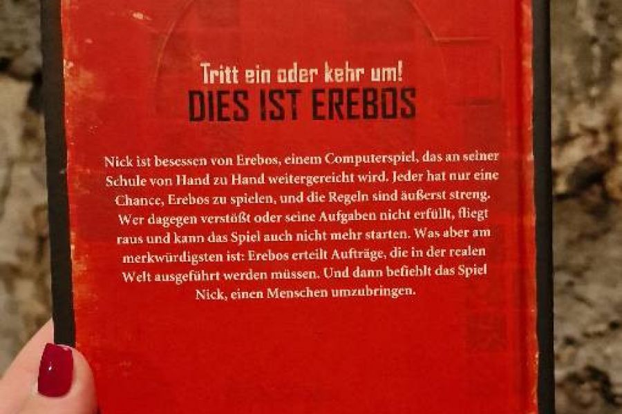 Verkaufe das Buch "Erebos" - Bild 2