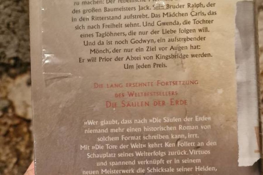 Verkaufe das Buch "Die Tore der Welt" - Bild 2