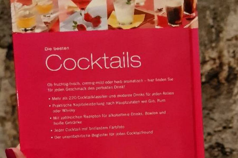 Verkaufe hier das Buch "Cocktails" - Bild 2