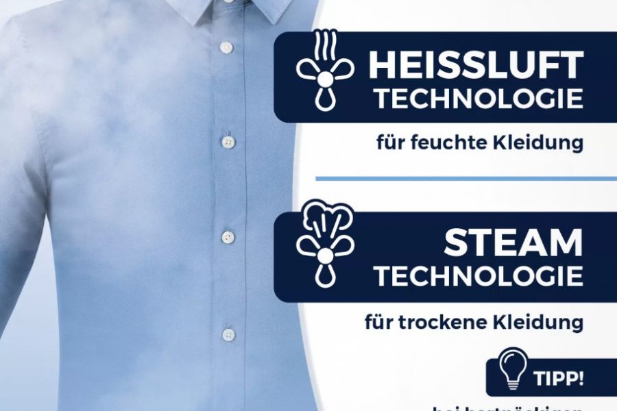 CLEANmaxx Dampfbügler-Kit - NEU - Bügelpuppe Bügelautomat Dampfglätter - Bild 3