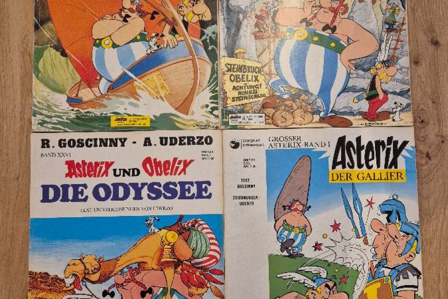 4 Bände Asterix Comics aus 1990ern - Bild 1