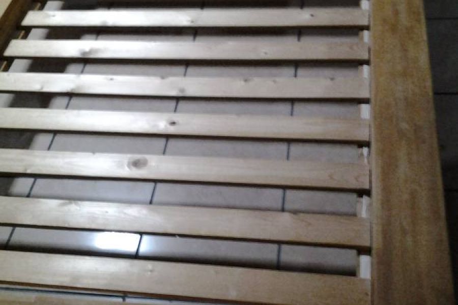 letto una piazza e mezzo in legno - Bild 1