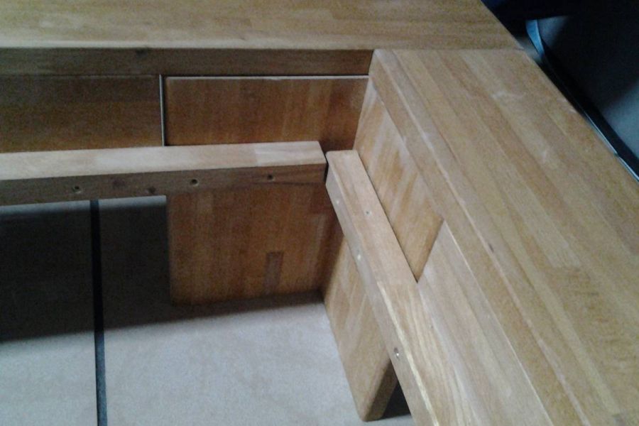 letto una piazza e mezzo in legno - Bild 2