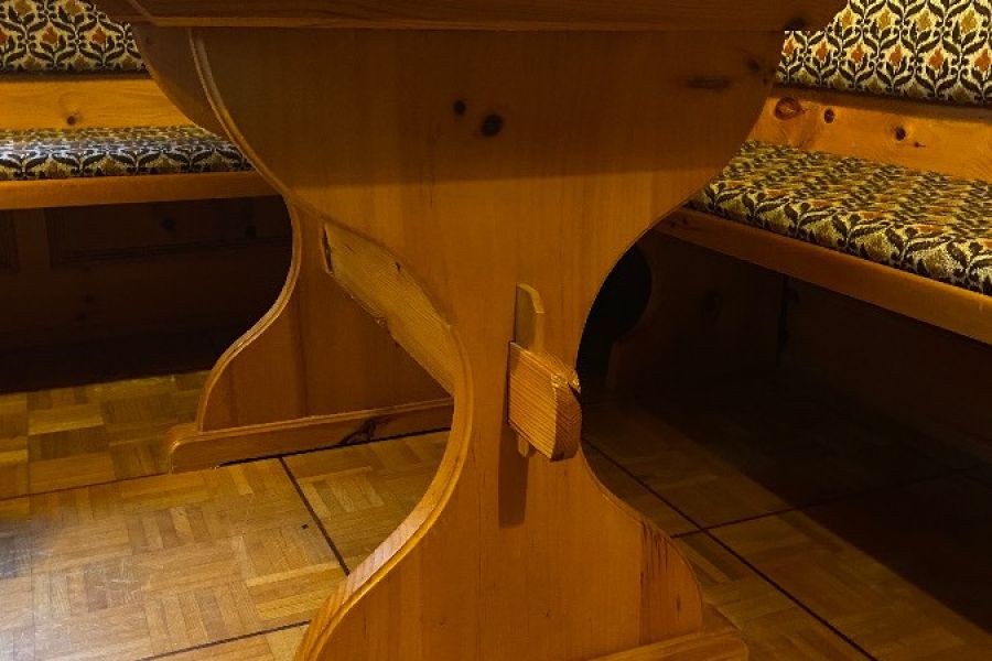 Tisch Vollholz Bauernstil - Bild 4