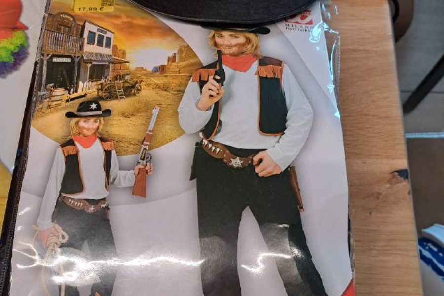 Faschingskostüm Cowboy - Bild 1