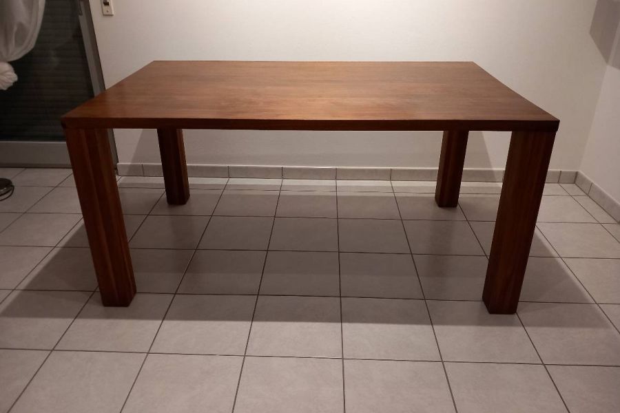 Esstisch, Massivholz, 100 cm x 160 cm - Bild 3