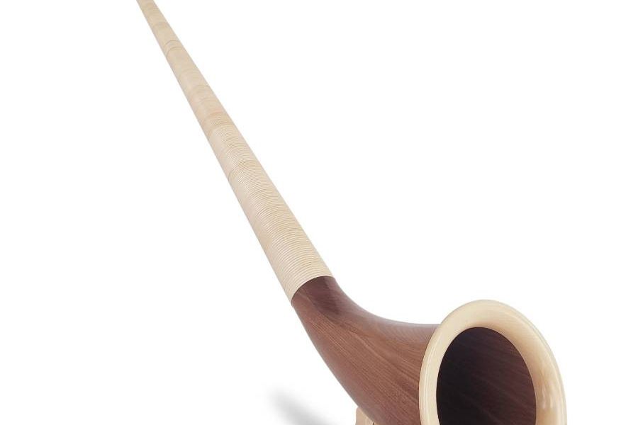 Alphorn Rieger Professional Fichte Tonart F - Bild 6