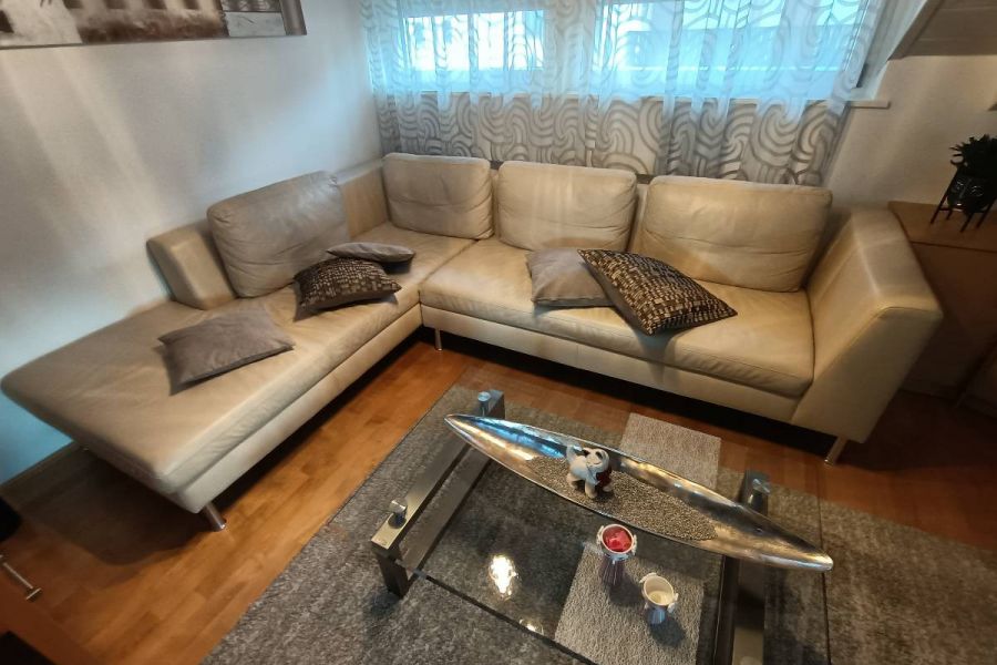 Lederdivan abzugeben / Sofa - Bild 1