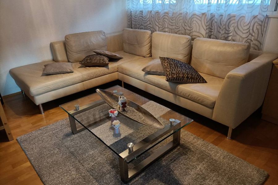 Lederdivan abzugeben / Sofa - Bild 3