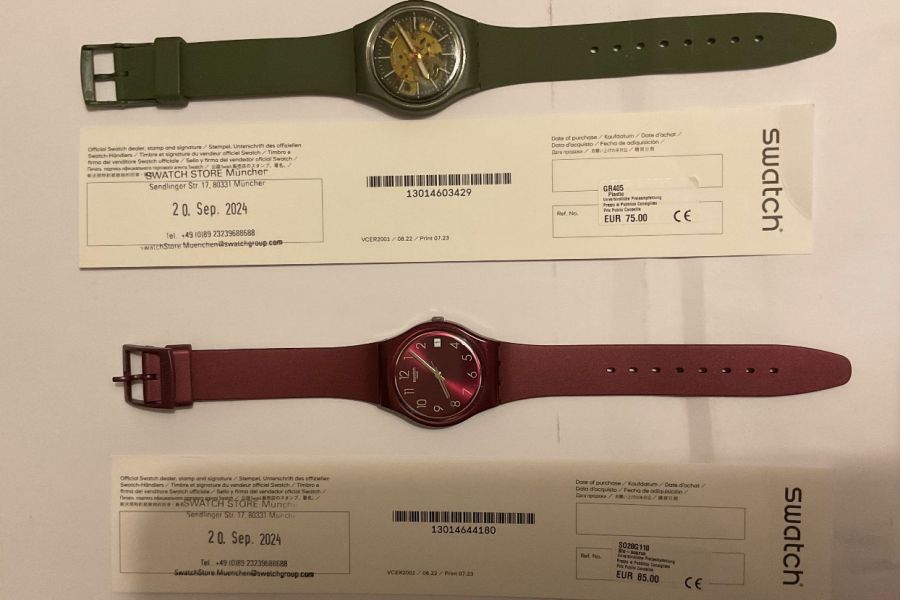 Swatch Uhren - Bild 1
