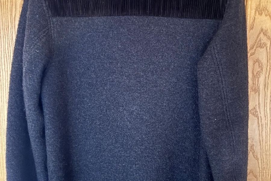 Schwarze Walkerjacke - Bild 1